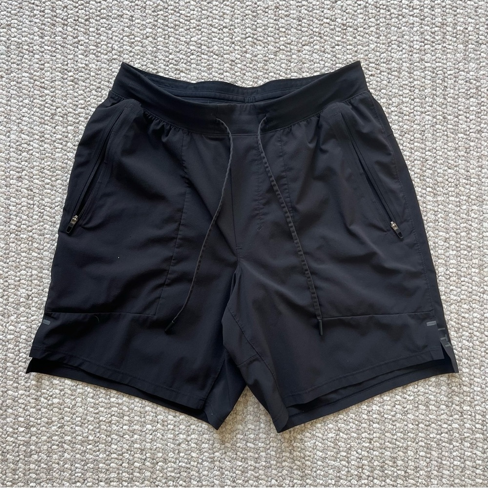 Men’s Lululemon Liner-less Black Shorts